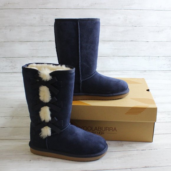 Koolaburra by Ugg Suede Boots Little Girl Size 13 - Picture 2 of 9